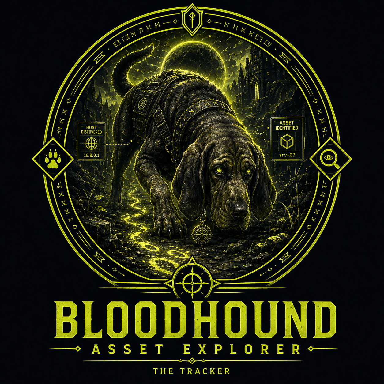 BLOODHOUND crest