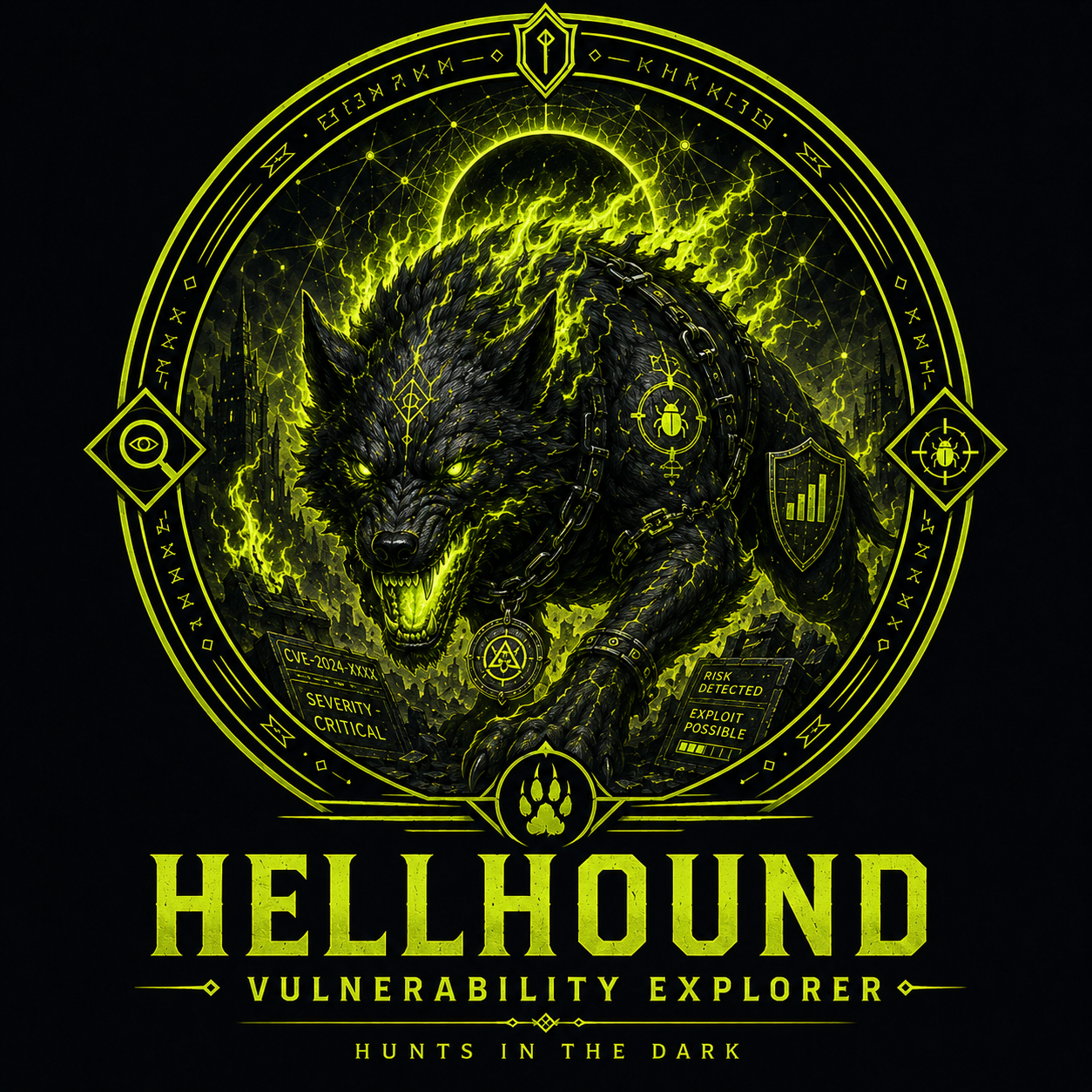 HELLHOUND crest
