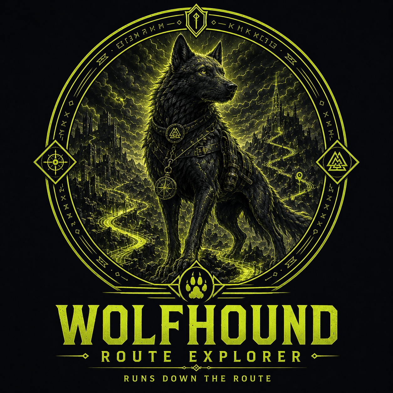 WOLFHOUND crest
