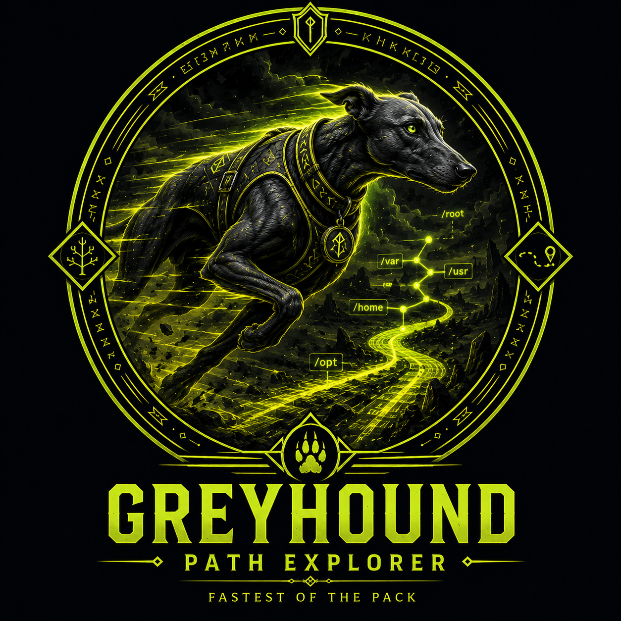 GREYHOUND crest